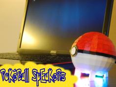 Pokeball Speakers 3D Printer Model