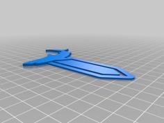 Shark Bookmark 3D Printer Model