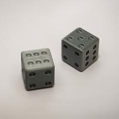 Dice 3D Printer Model