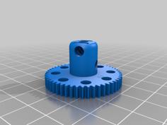 50 Tooth Gear Meccano Replica Part 27 3D Printer Model