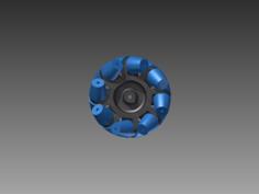 Mecanum Wheels 3D Printer Model