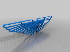 ASTON MARTIN LOGO 3D Printer Model