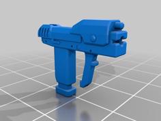 Halo M6 Magnum Pistol For Transformers 3D Printer Model