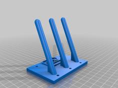 Glock Barrel Mount – Triple Mount 3D Printer Model