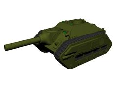 Assault Gun 28mm — Work In Progress 3D Printer Model