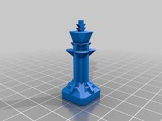 Magnetic Chess Board And Pieces 3D Printer Model