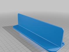 Vinyl Record Stand 3D Printer Model