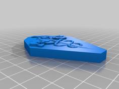 Dagger Pendant 3D Printer Model