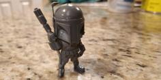 Mini Bobba Fett 3D Printer Model