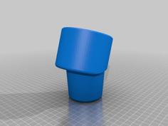 Fiat Panda Cup Holder Adapter 3D Printer Model