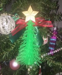 Furry Hexmas Tree (single And Dual Extrusion) 3D Printer Model