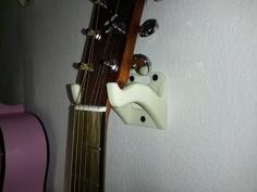 Guitar Wall Mounts 3D Printer Model