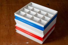 Stackable Tray For Screws / Small Parts / Storage 3D Printer Model