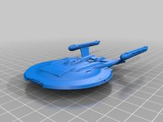 Star Trek NX-01 1:2000 3D Printer Model