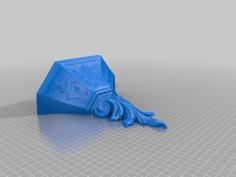 [HSW] Baroque Shelf 3D Printer Model