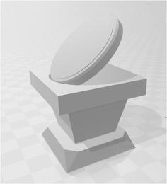 Simple Trophy 3D Printer Model