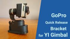 YI Gimbal Qucik Release Bracket 3D Printer Model