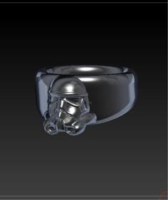 STORMTROOPER RING 3D Printer Model