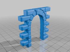 Door And Arch Connection 3D Printer Model