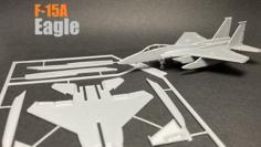 F-15A Eagle Kit Card 3D Printer Model