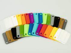 Filament Color Samples / Test Strips 3D Printer Model