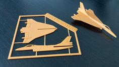 F-16XL Kit Card 3D Printer Model