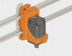 Prusa I3 MK2 Mount For Laser Engraving And Cutting – Fits Original X Carriage 3D Printer Model