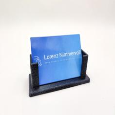 Business Card Holder 3D Printer Model