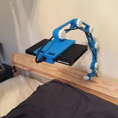 Fully Printed Nintendo Switch Headboard Mount 3D Printer Model