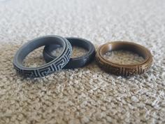 Fidget Rings 3D Printer Model