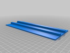 Pinewood Derby Regulation Track Segment 3D Printer Model