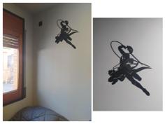 Levi Ackerman Wall Art 3D Printer Model