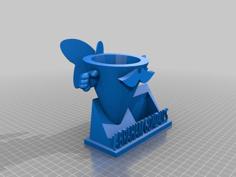 Pen & Card Office Holder 3D Printer Model