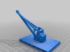 MOTORISED YARD CRANE Mk2 3D Printer Model