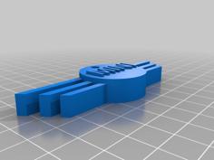 Mini Keyring 3D Printer Model