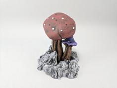 Giant Mushrooms 3D Printer Model