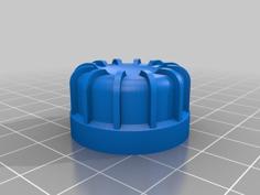 Improved Monoprice Select Mini Knob/Dial 3D Printer Model