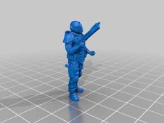 Arvalon 8 Kickstarter Free Crewman 3D Printer Model