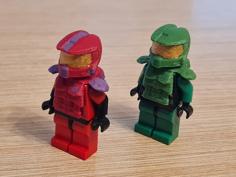 Lego Halo Master Chief Infinite Helmet & Armour 3D Printer Model