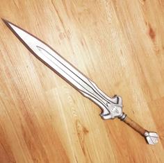 Skyrim Imperial Sword 3D Printer Model