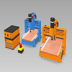 TinyCNC 3D Printer Model