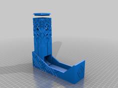 Genshin Impact Zhongli Dice Tower 3D Printer Model