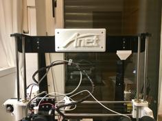 Anet A8 LCD Faceplate / Cover / Fill-In 3D Printer Model