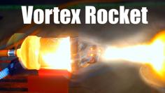 Vortex Rocket Nozzle 3D Printer Model