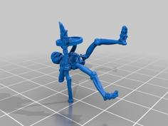 Skeleton Spearman 3D Printer Model