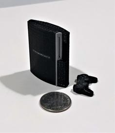 Mini Sony Playstation 3 3D Printer Model