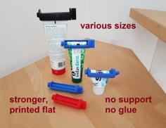 Sturdy Tube Squeezer – Various Sizes 3D Printer Model