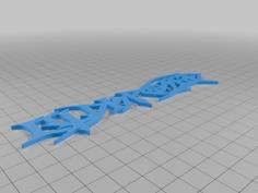 Ill Disposed Logo 3D Printer Model