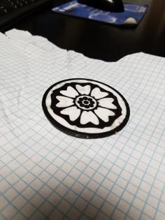 White Lotus Tile (From Avatar The Last Airbender) 3D Printer Model