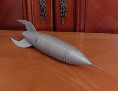 Myst Rocket – Remodeled For 3D Printing 3D Printer Model